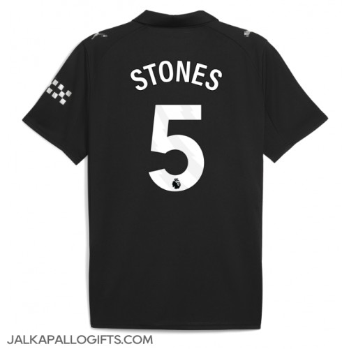 Manchester City John Stones #5 Vieraspaita 2025-26 Lyhythihainen